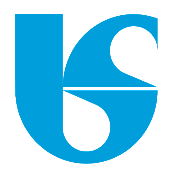 Logotipo da empresa sabesp responsável pela administração do saneamento e tramento de água na baixada santista